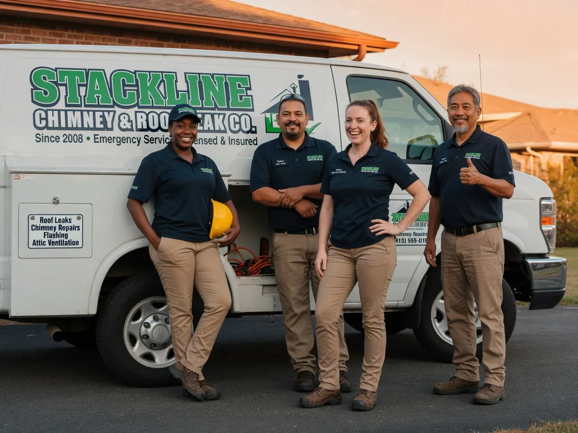 Chimney flashing repair company in Greenwood, DE